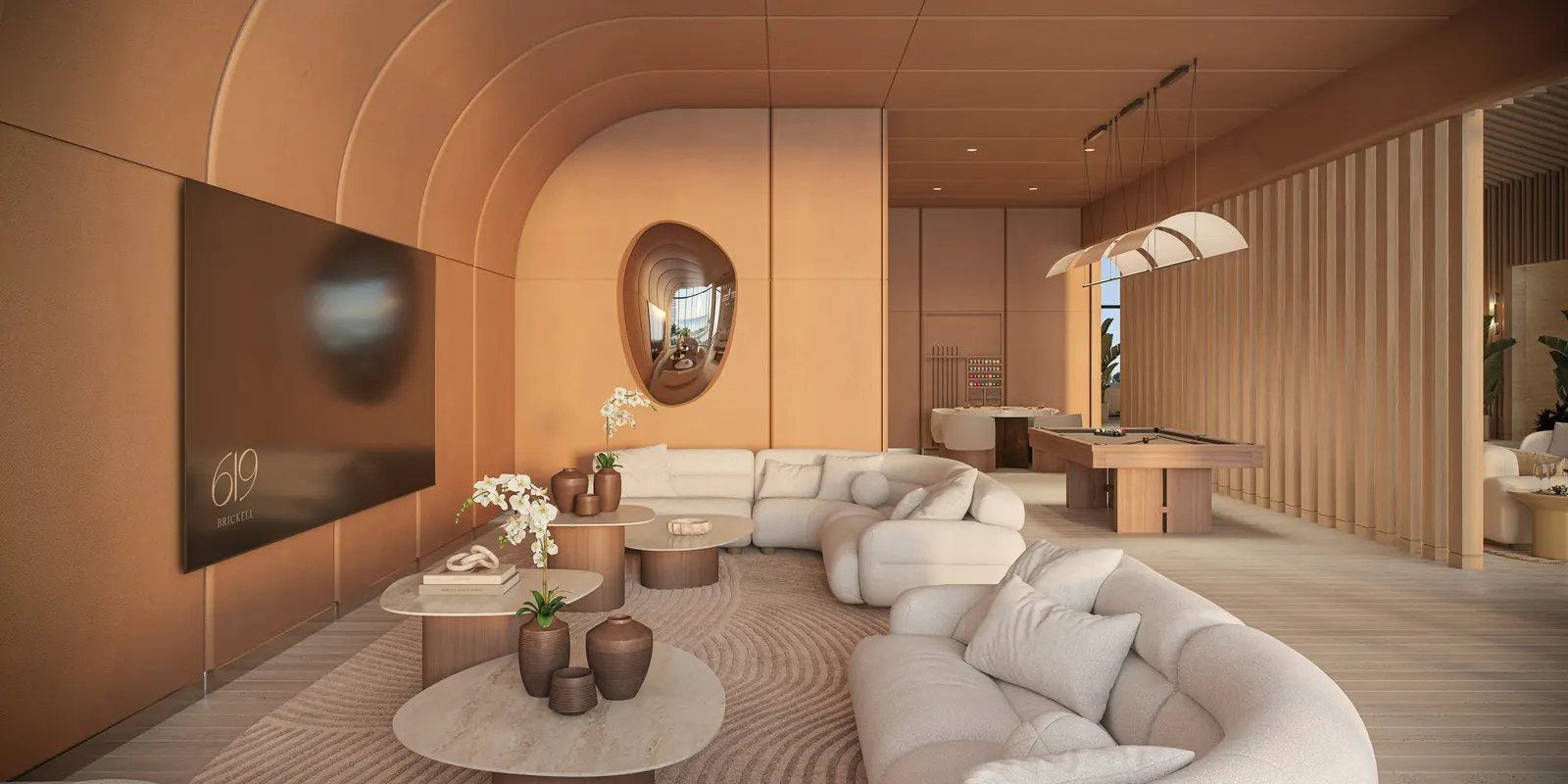 619 Brickell by Nobu · Foster + Partners &mdash; Screening room