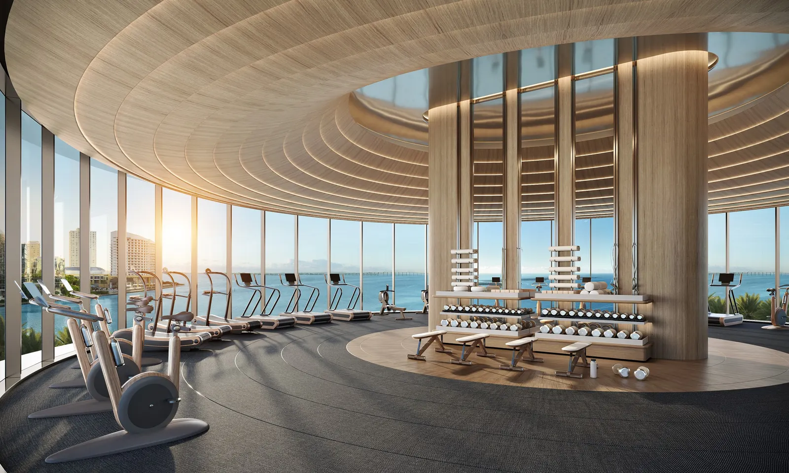 619 Brickell by Nobu · Foster + Partners &mdash; Fitness