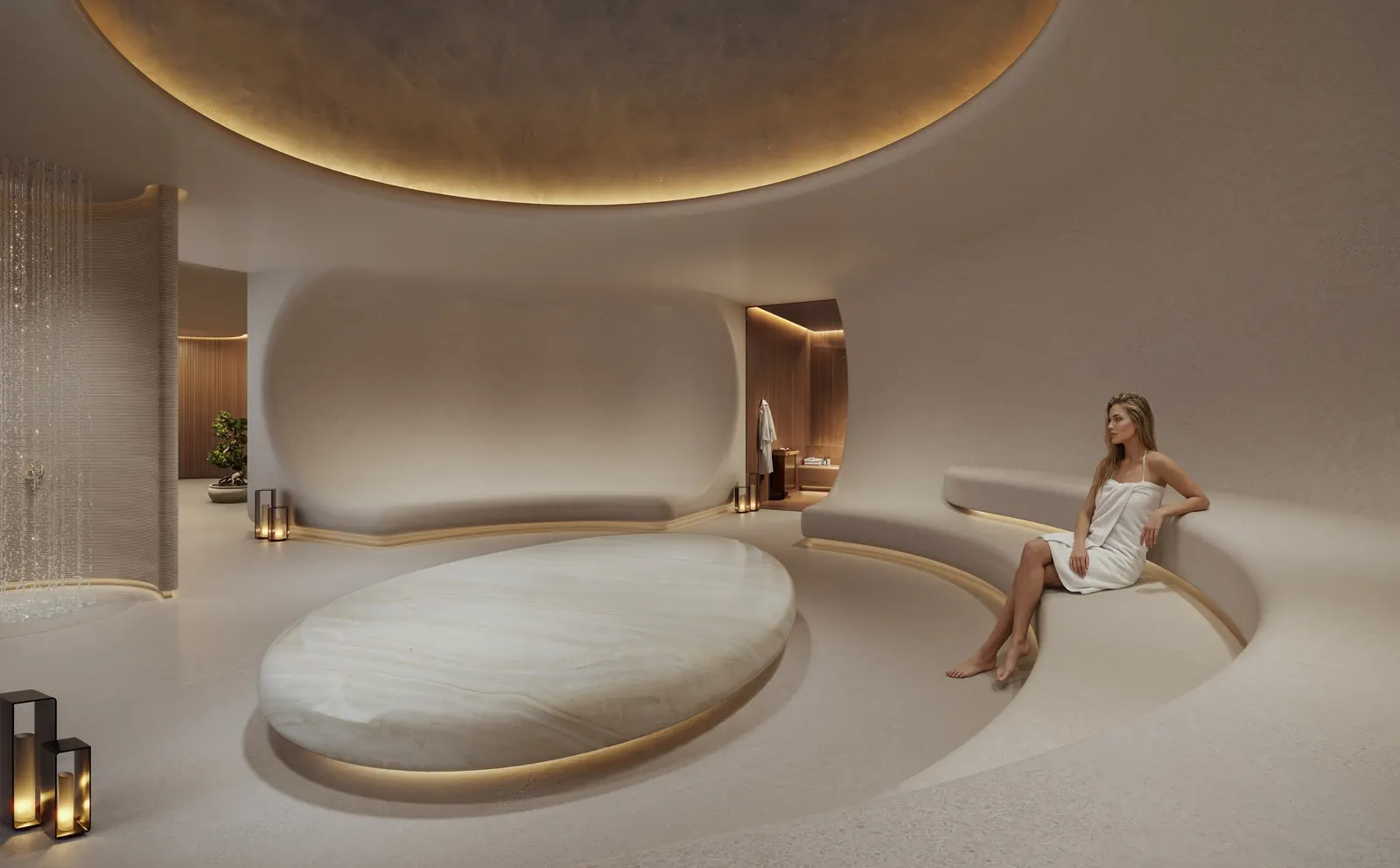 619 Brickell by Nobu · Foster + Partners &mdash; Hammam