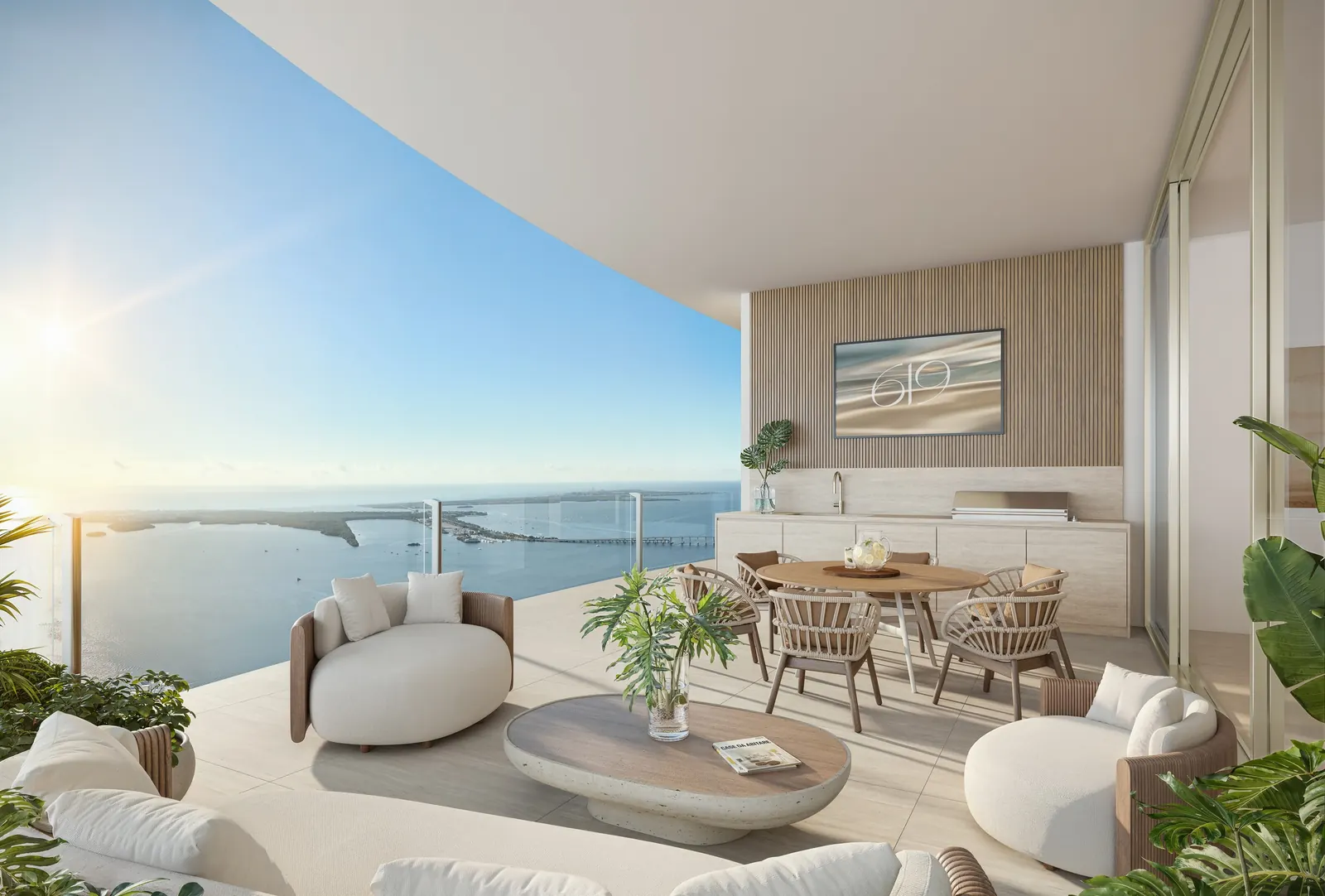 619 Brickell by Nobu · Foster + Partners &mdash; Summer kitchen