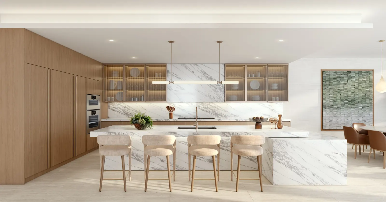 619 Brickell by Nobu · Foster + Partners &mdash; Kitchen