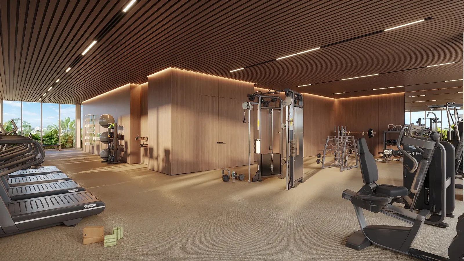 72 Carlyle &mdash; Gimnasio Technogym