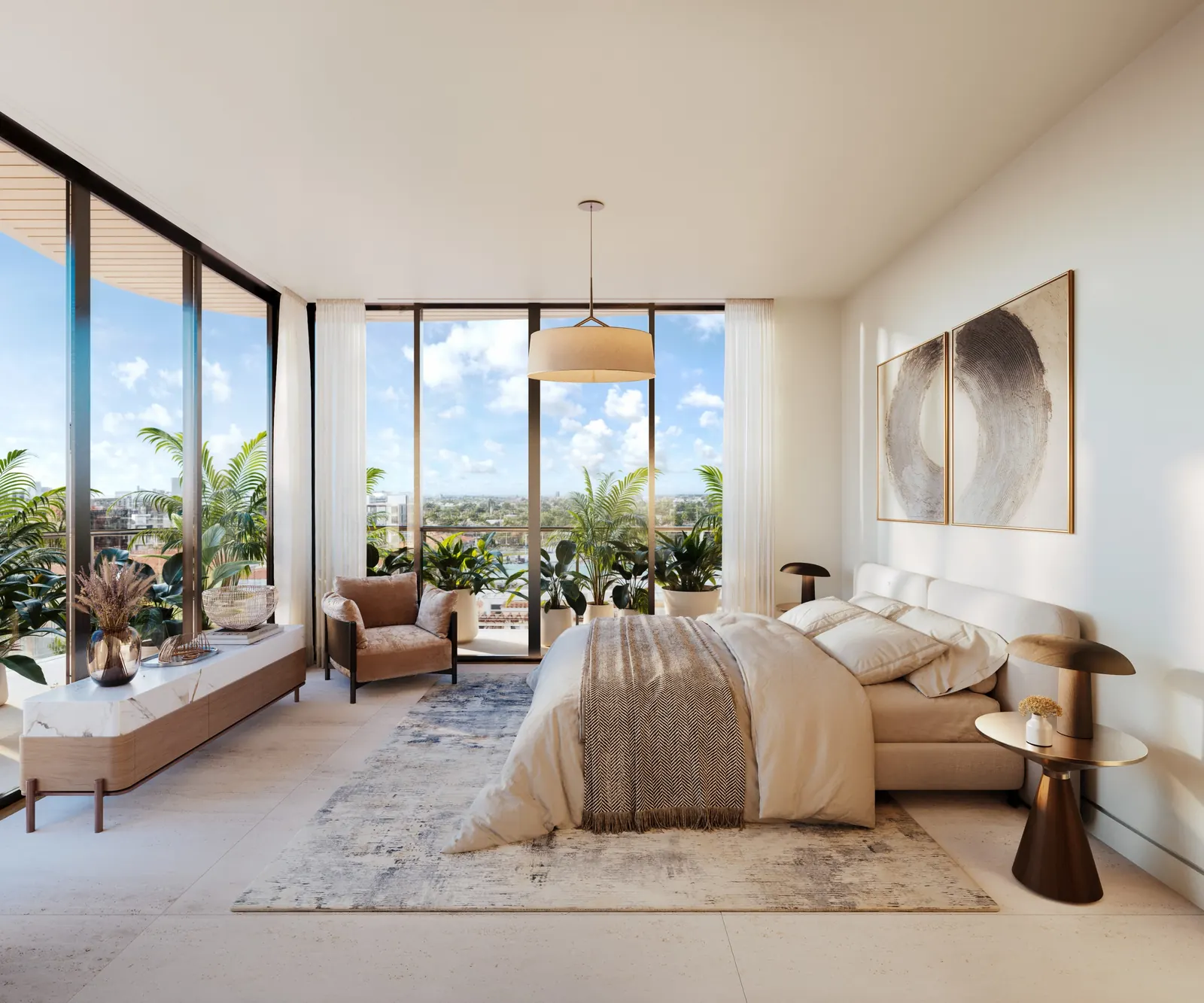 Alma & Mila Bay Harbor &mdash; Primary bedroom · Mila