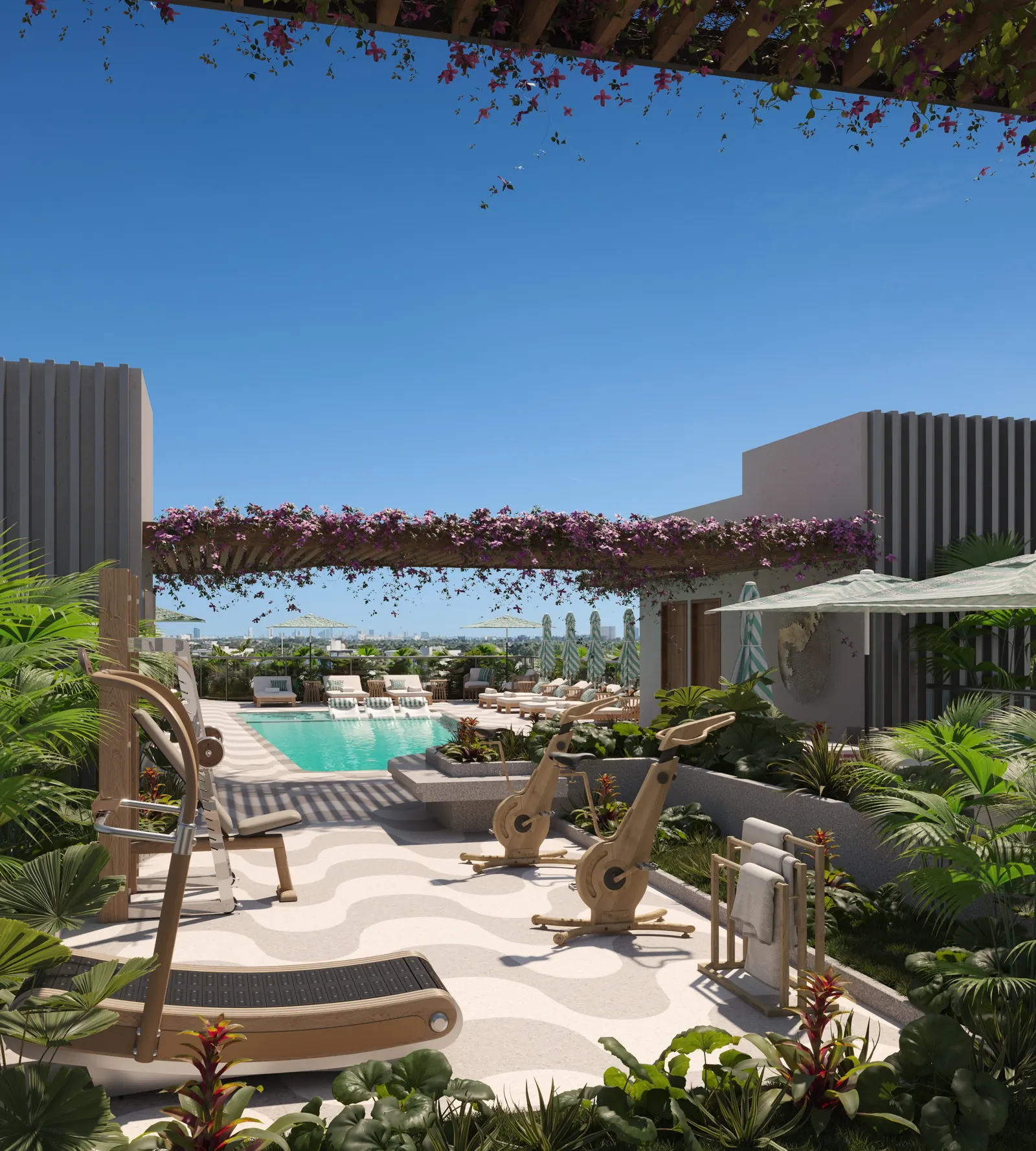 Alma & Mila Bay Harbor &mdash; Wellness area · Mila