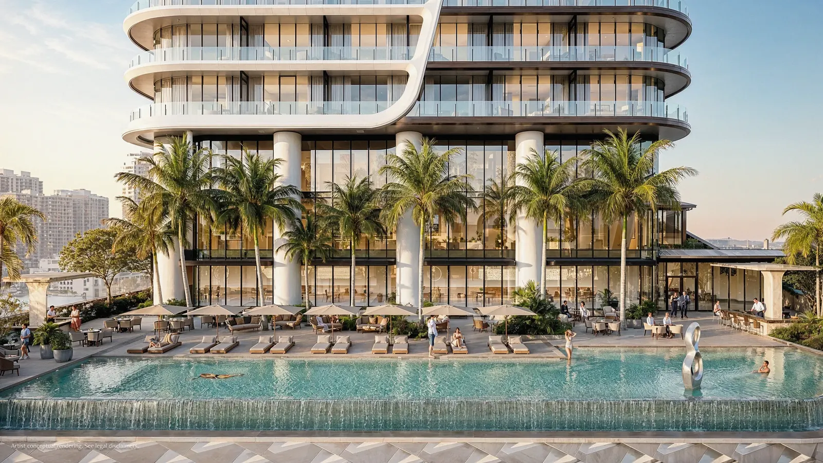 Anantara Residences Miami pool