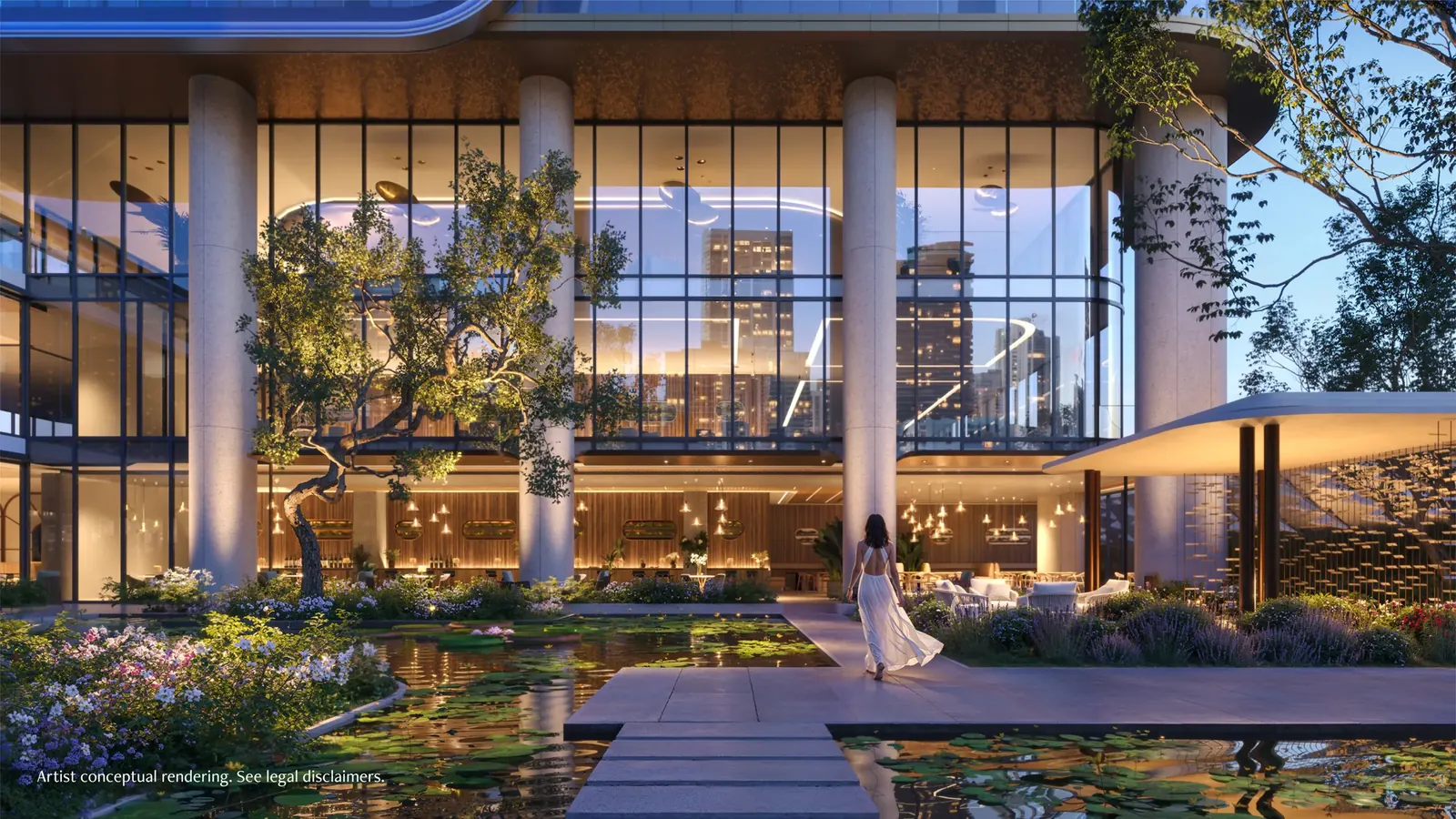 Amenity terrace
