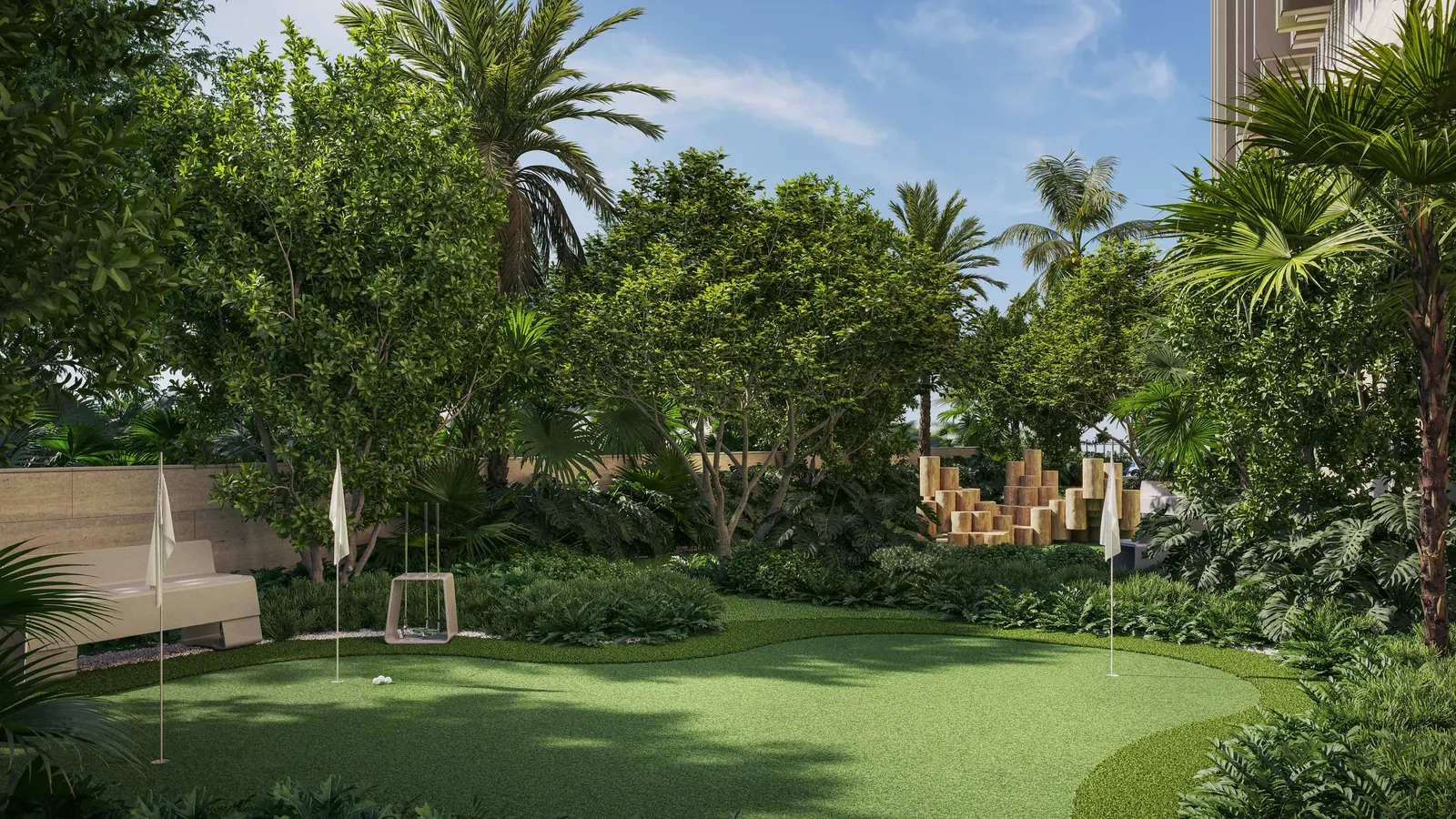 Edge House Miami &mdash; Putting green