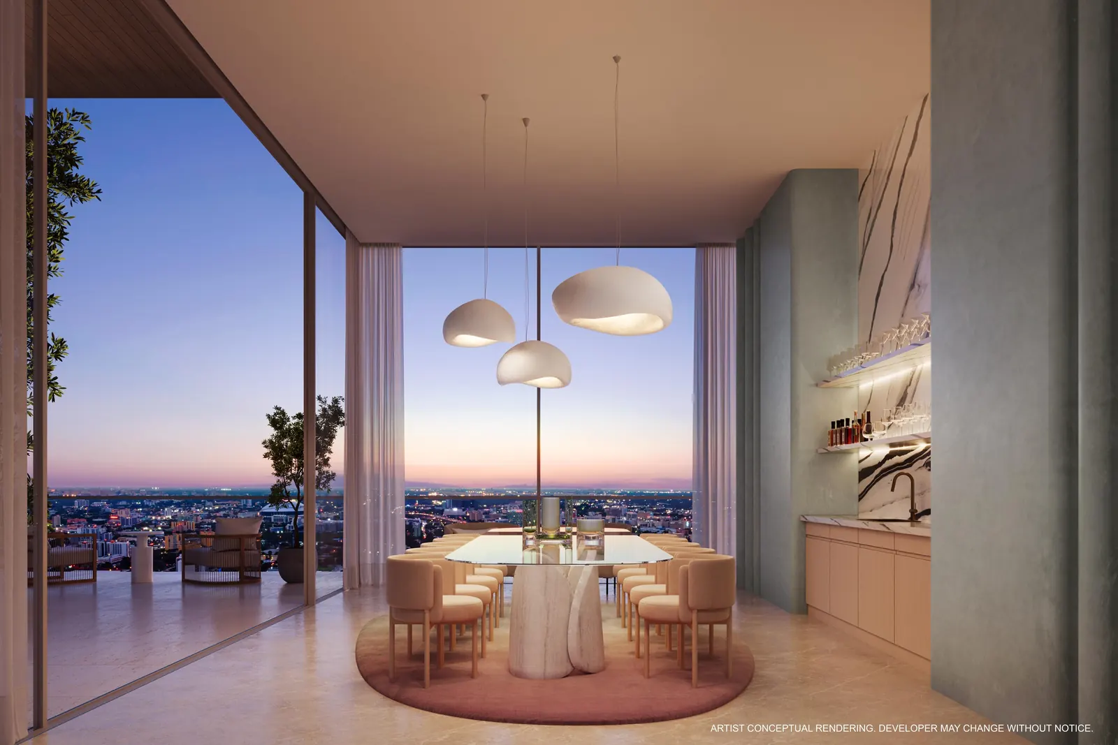 JEM Private Residences &mdash; Private dining