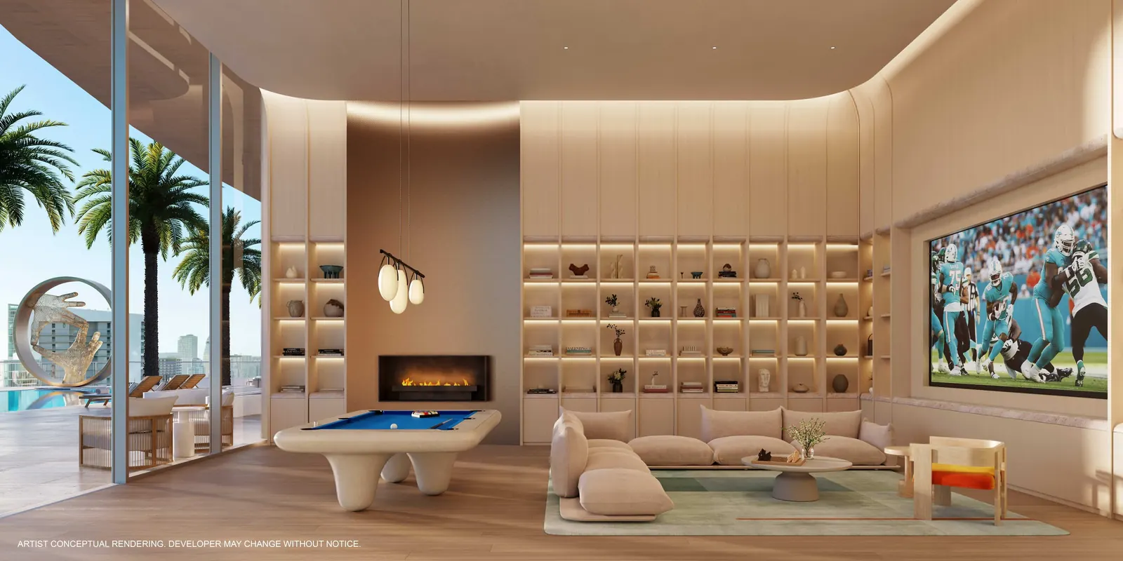 JEM Private Residences &mdash; Game lounge