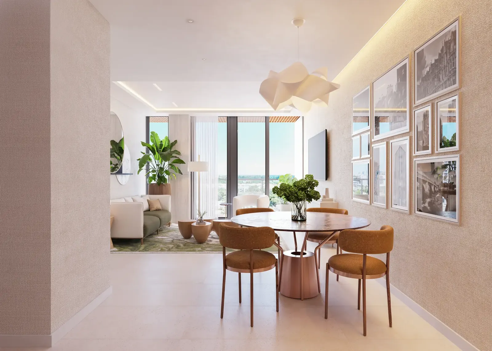 LEV at Aventura &mdash; Dining area