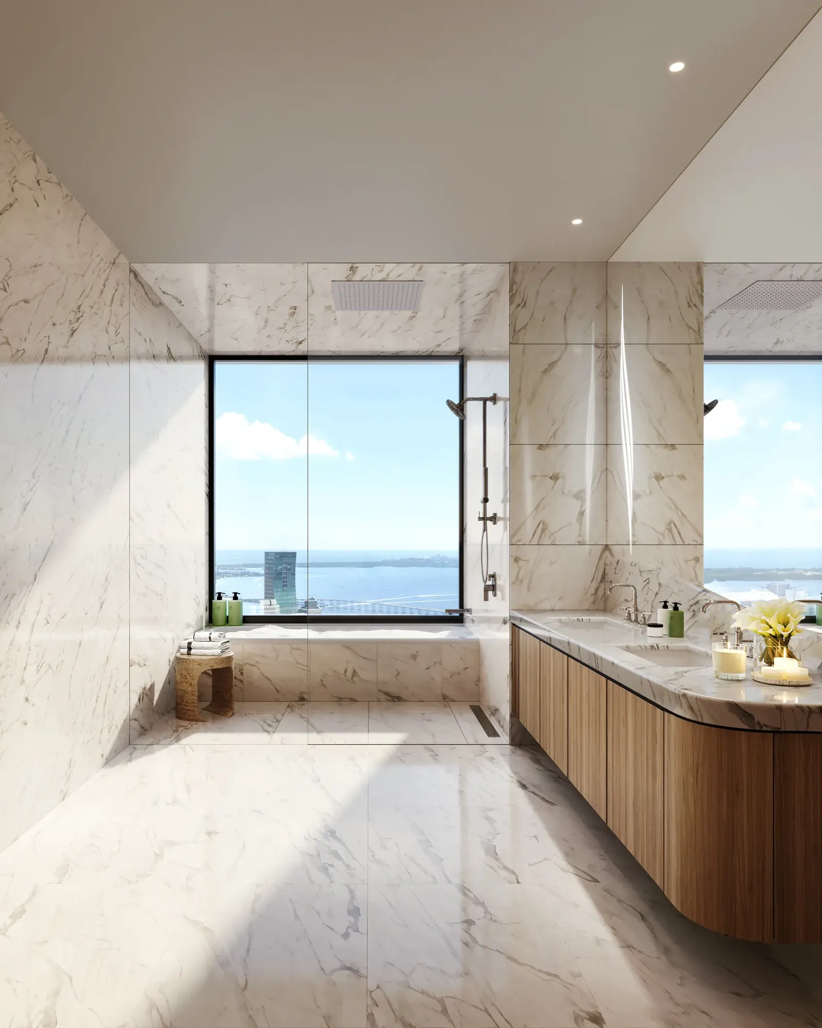Mercedes-Benz Places Miami &mdash; Baño principal