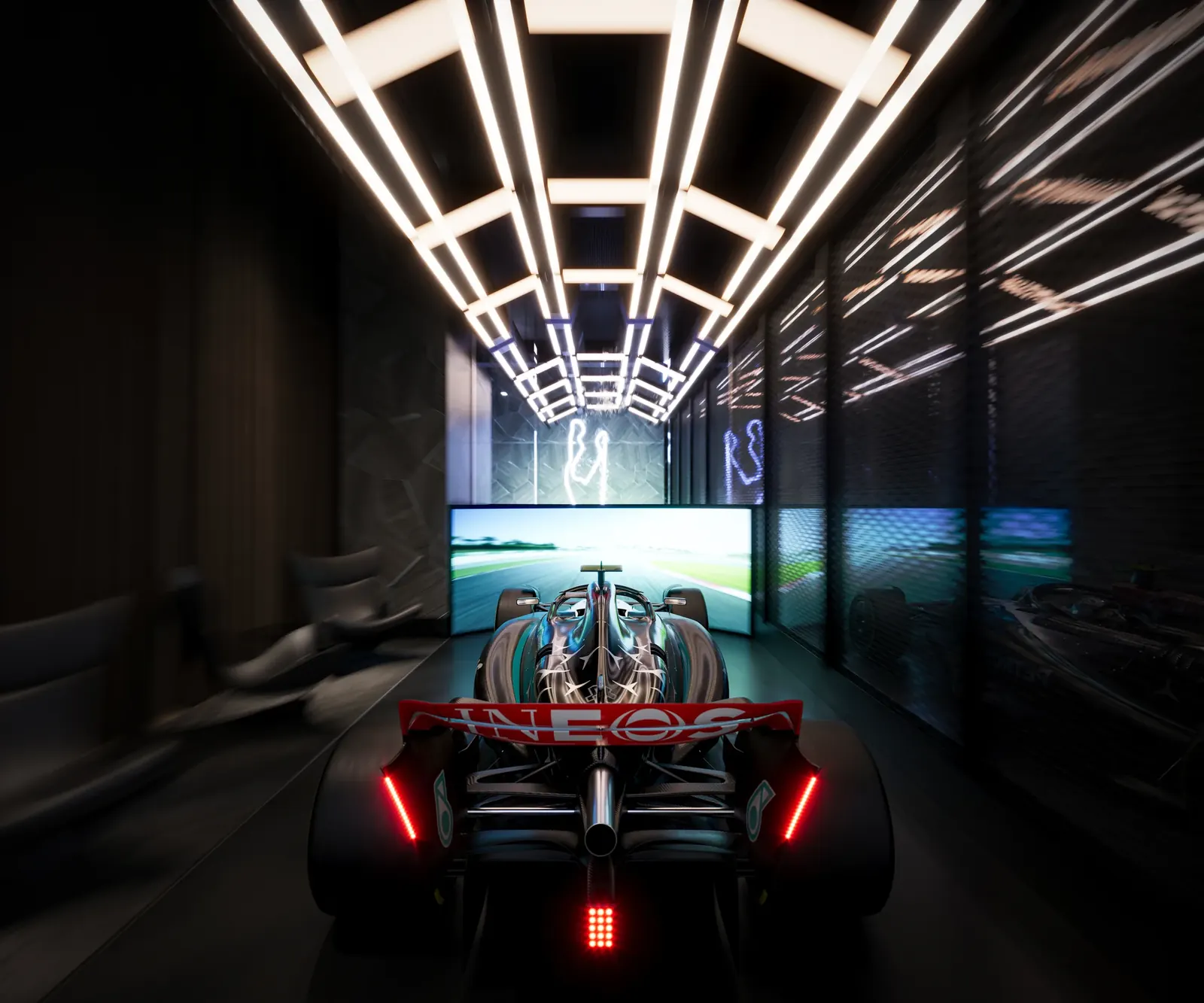 Mercedes-Benz Places Miami &mdash; Simulador de F1