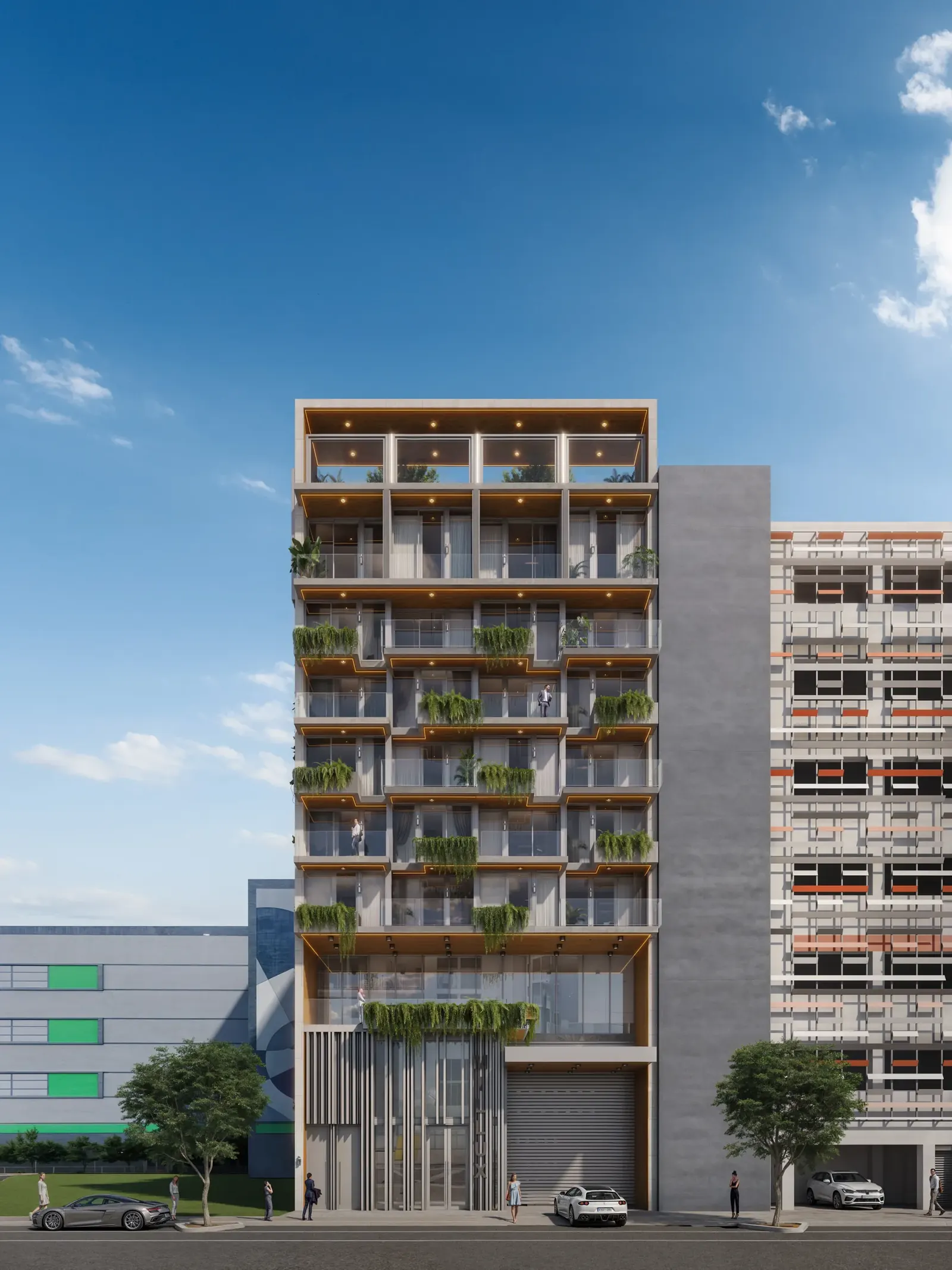 Millux Place — fachada de día