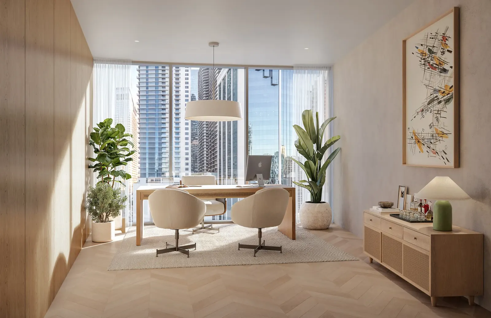 Oficina privada dedicada en One Twenty Brickell