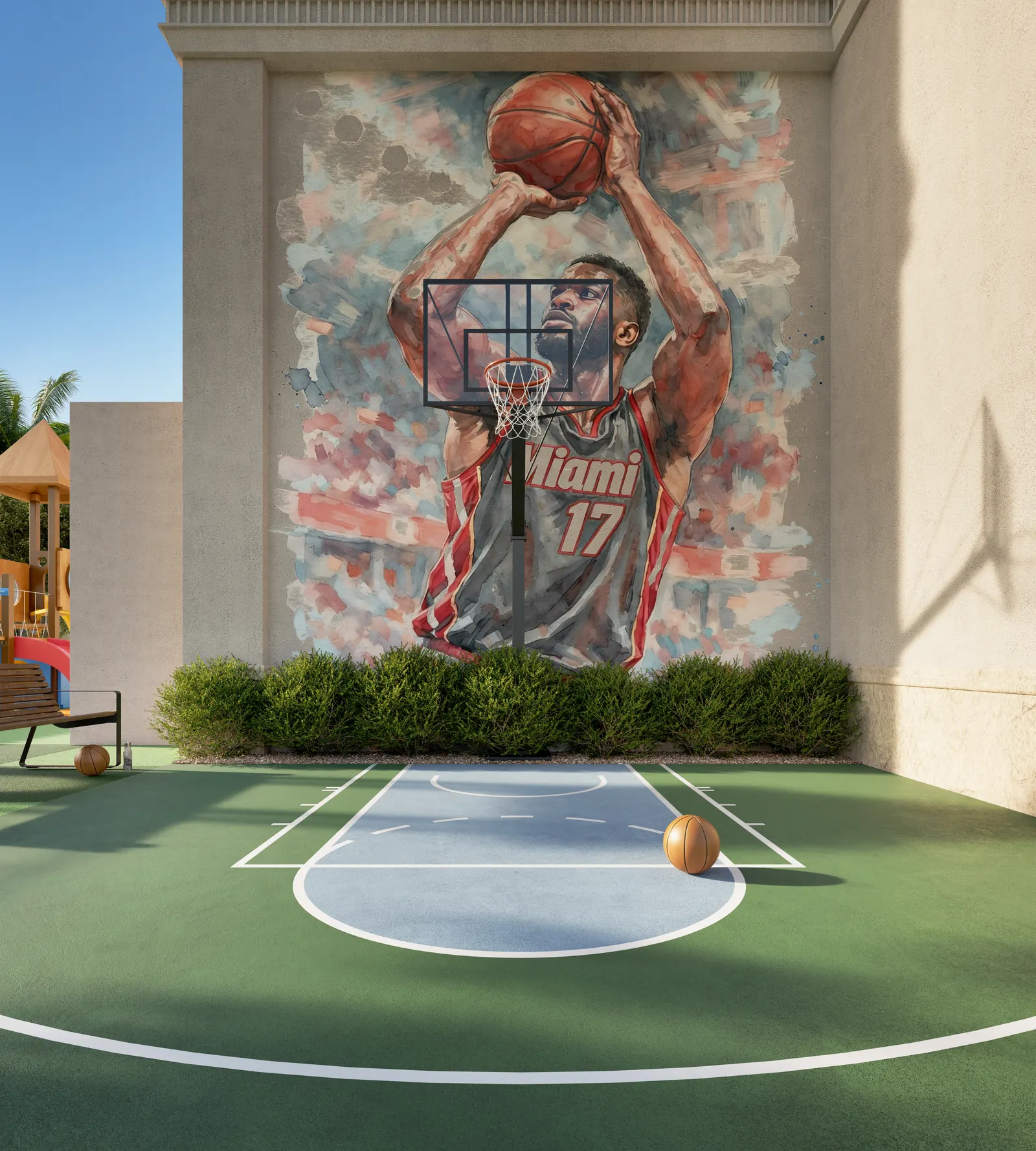 Seventeen Gables — Baloncesto