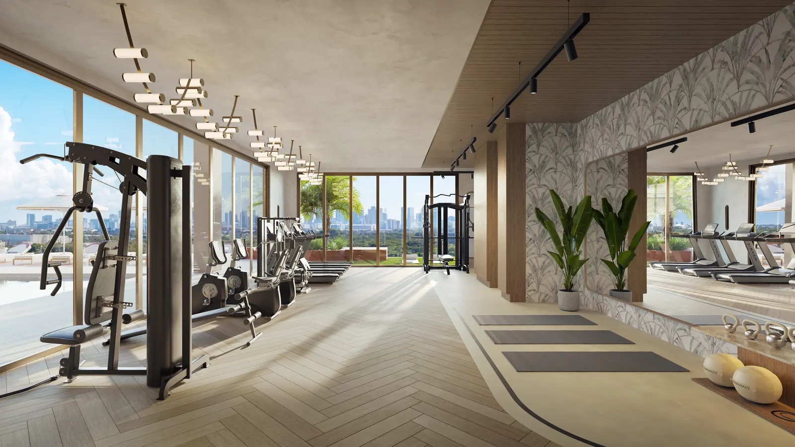 Seventeen Gables — Gimnasio