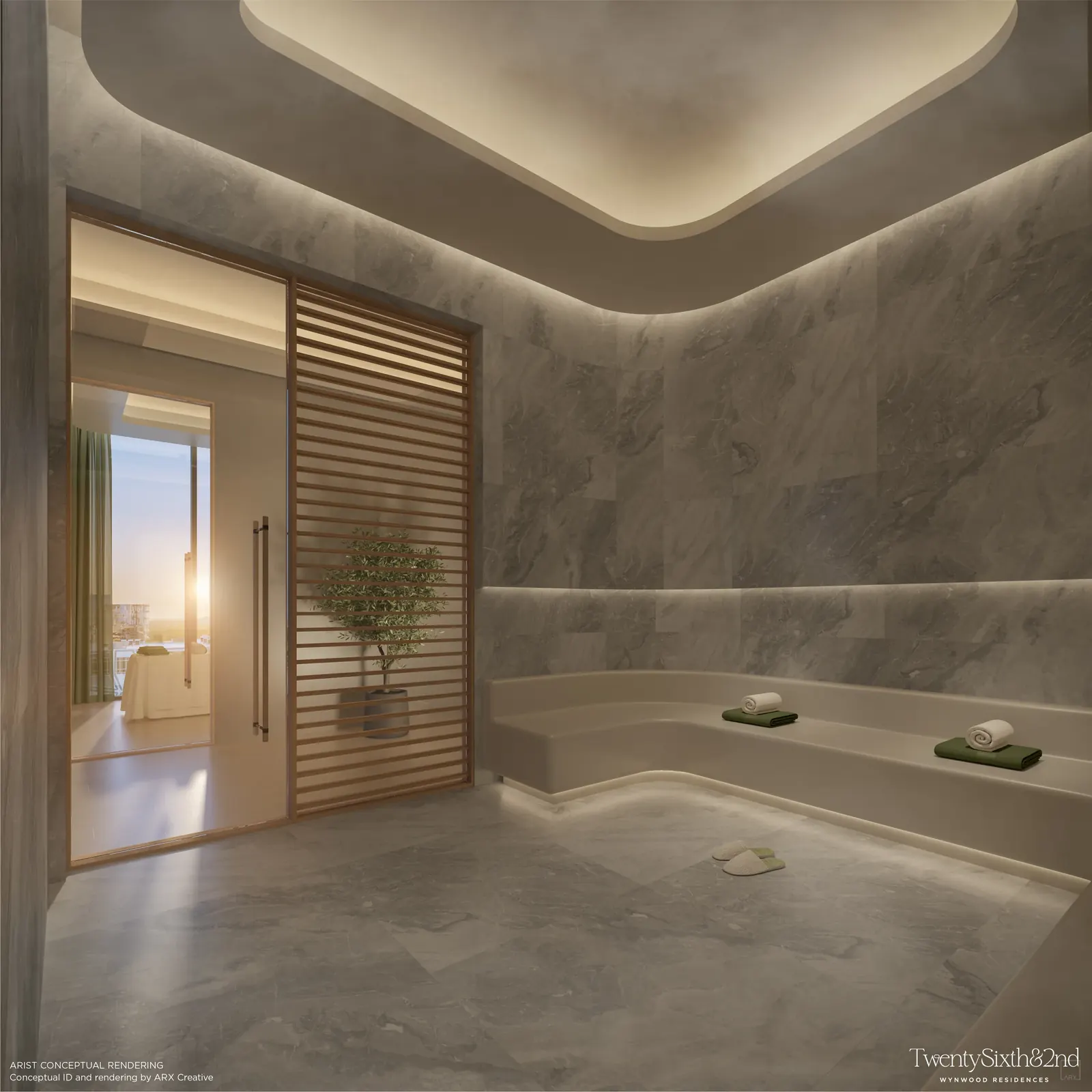 Twenty Sixth & 2nd Wynwood Residences &mdash; Baño de vapor