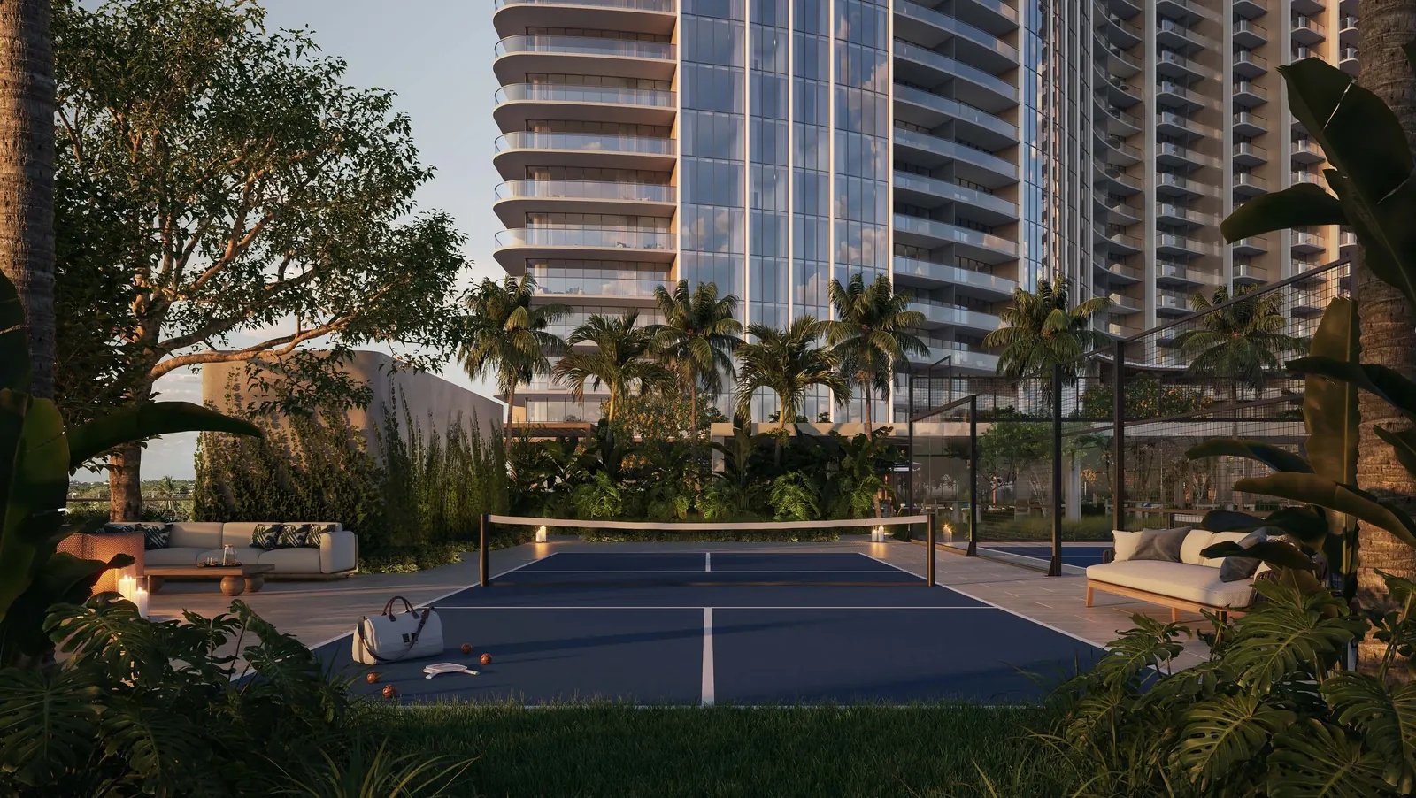 W Pompano Beach Hotel & Residences &mdash; Padel courts