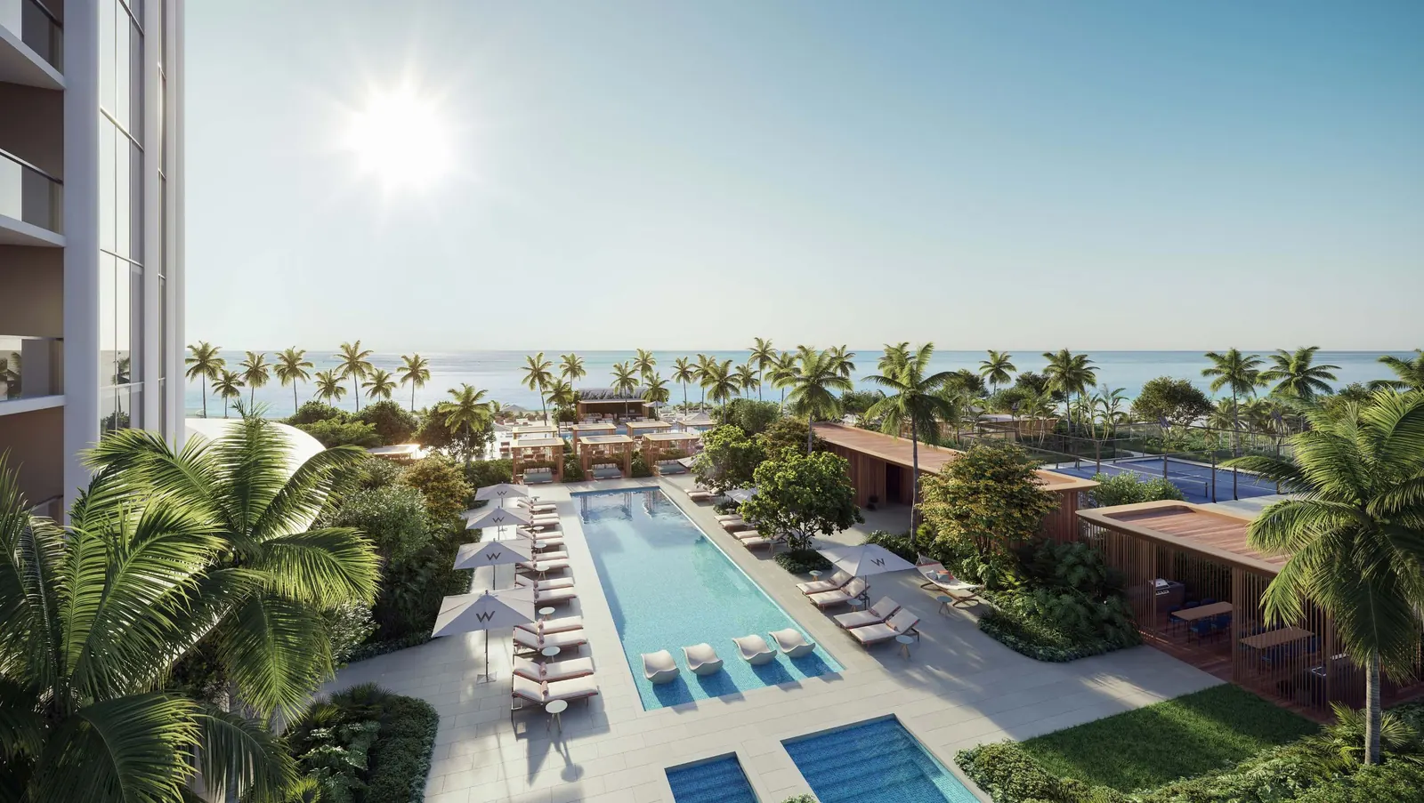 W Pompano Beach Hotel & Residences &mdash; Residences pool