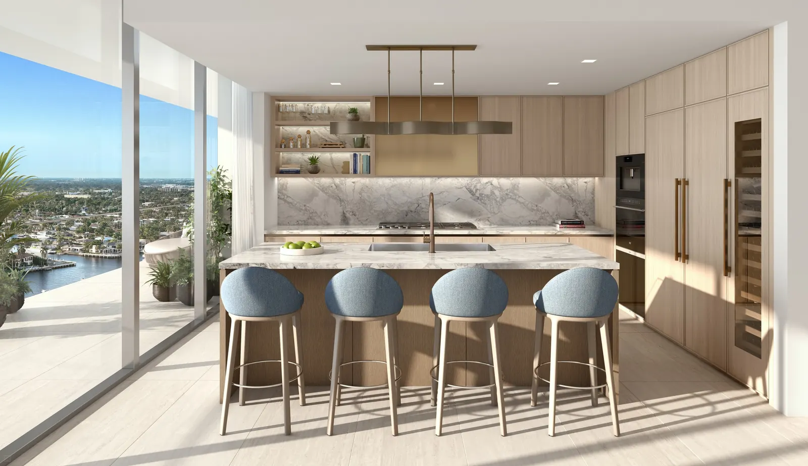 W Pompano Beach Hotel & Residences &mdash; Residences kitchen