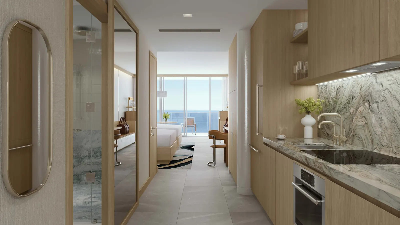 W Pompano Beach Hotel & Residences &mdash; Suite kitchen