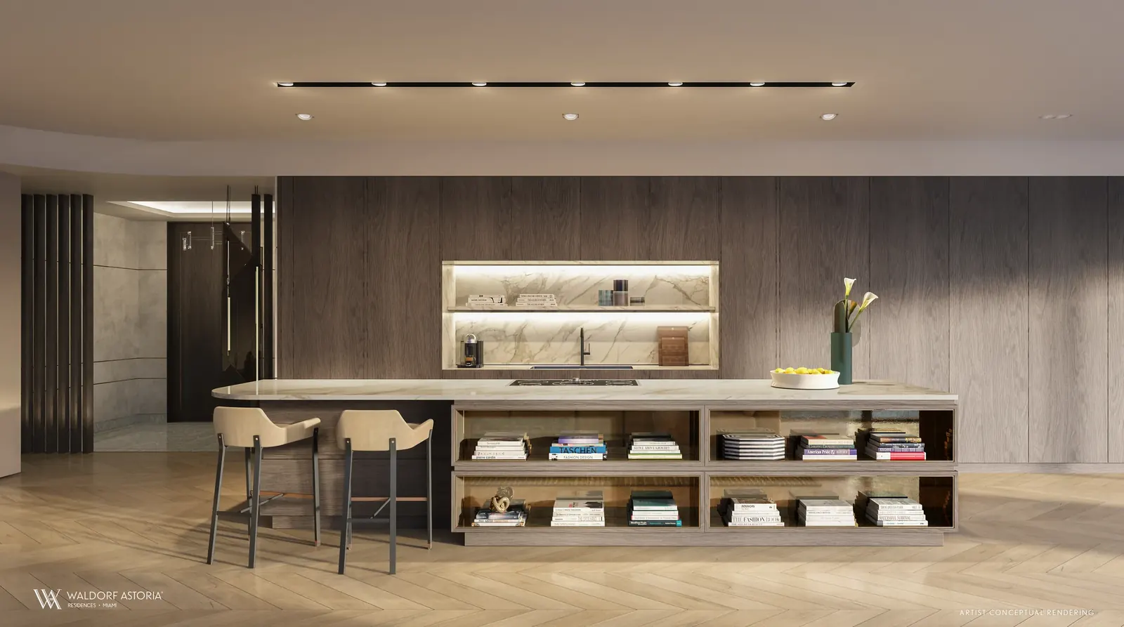 Waldorf Astoria Residences Miami &mdash; Cocina